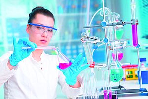 Photo - Illustration - Laboratoire de chimie