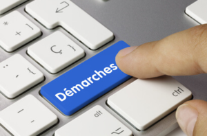 Photo - Illustration - touche clavier "démarches"