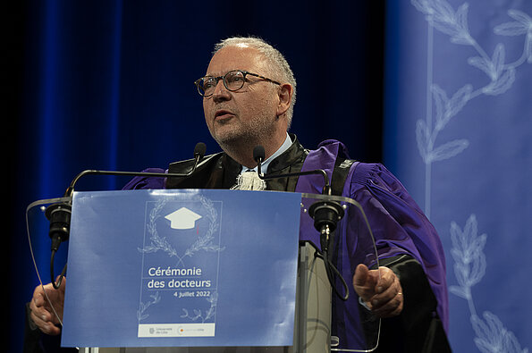 M. le Président de ULille Régis Bordet 