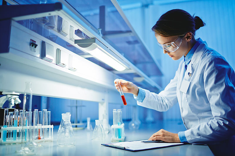 Photo - Illustration - Laboratoire de chimie